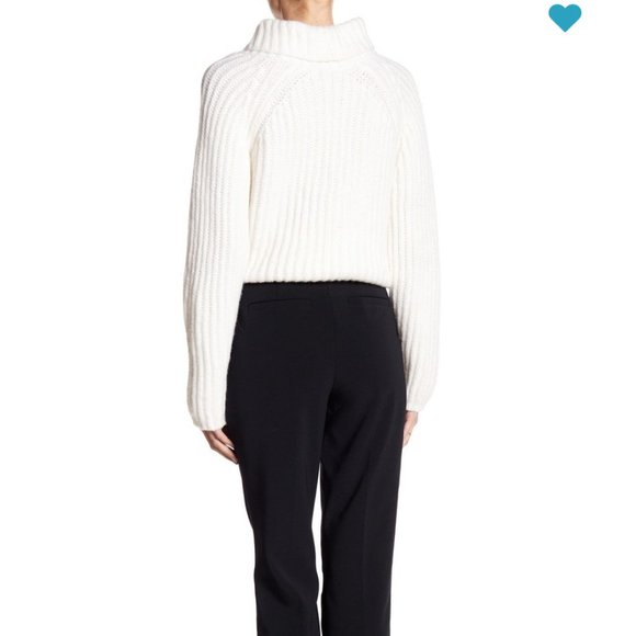 kate spade White Rosette Bow Alpaca Sweater xs nwo - Picture 2 of 7